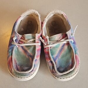 Hey Dude wendy youth rose candy tie Dye